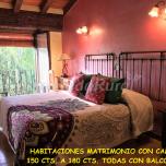 Habitación doble matrimonio o dos camas