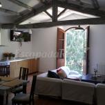 Apartamento grande en casa guardas de un castillo