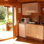 Cabaña de madera 4 pax.