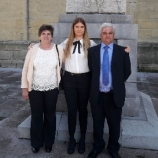 Ángel, Mª Dolores y Sandra