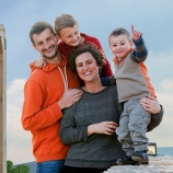 Umberto, Almudena, Nuno y Leo